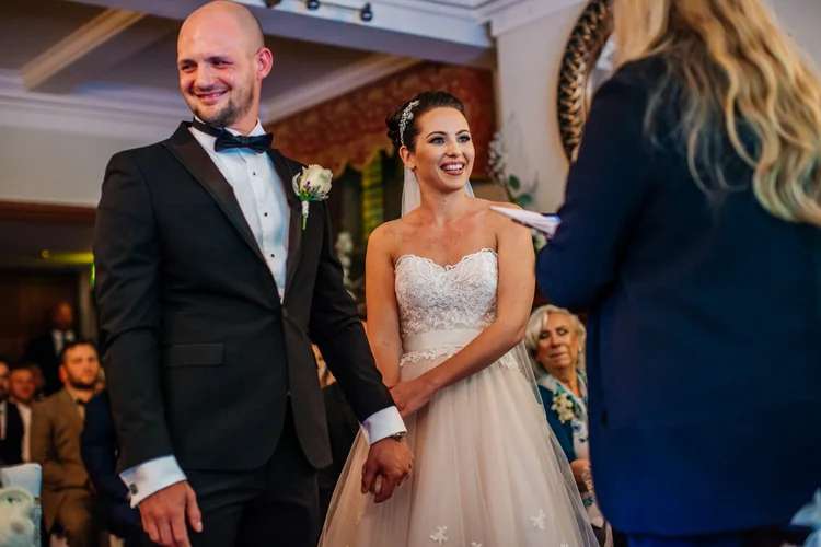 Becky and Leon's wedding at Whitley Hall Hotel, Sheffield — photo 37 of 100