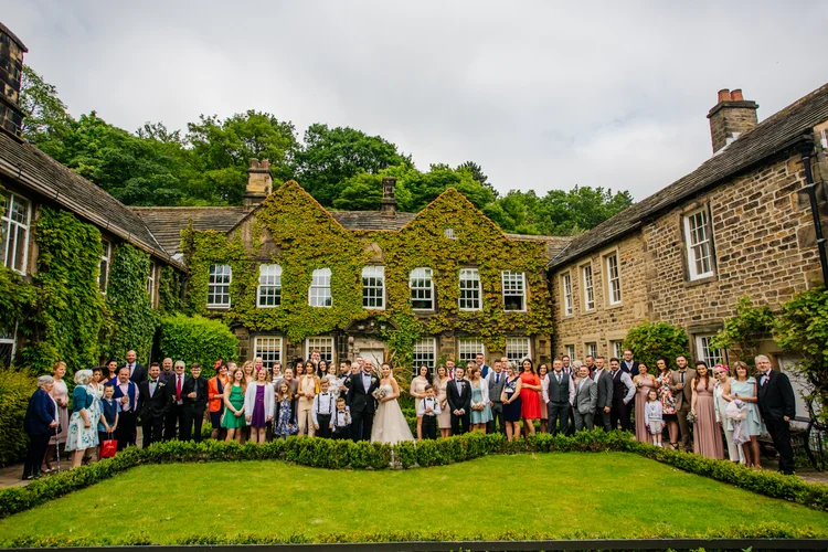 Becky and Leon's wedding at Whitley Hall Hotel, Sheffield — photo 42 of 100