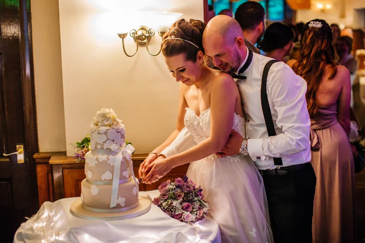 Becky and Leon's wedding at Whitley Hall Hotel, Sheffield — photo 91 of 100
