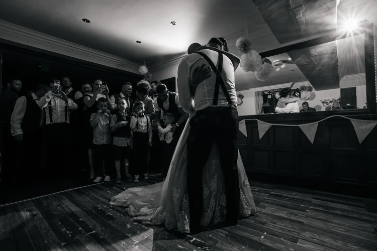 Becky and Leon's wedding at Whitley Hall Hotel, Sheffield — photo 93 of 100