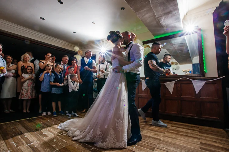 Becky and Leon's wedding at Whitley Hall Hotel, Sheffield — photo 94 of 100