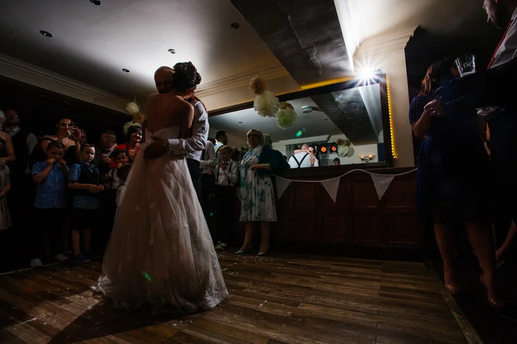 Becky and Leon's wedding at Whitley Hall Hotel, Sheffield — photo 96 of 100