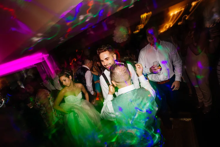 Becky and Leon's wedding at Whitley Hall Hotel, Sheffield — photo 99 of 100