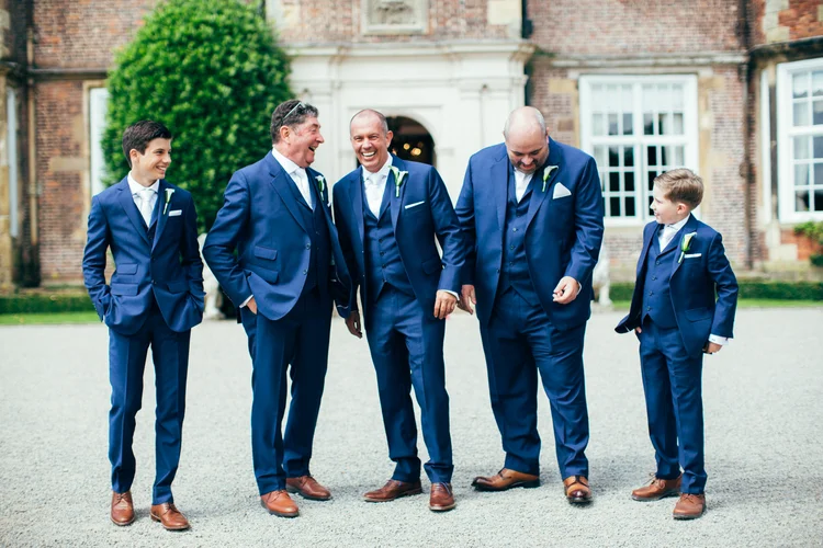 Sarah and Mark's wedding at Goldsborough Hall, Harrogate — photo 14 of 91