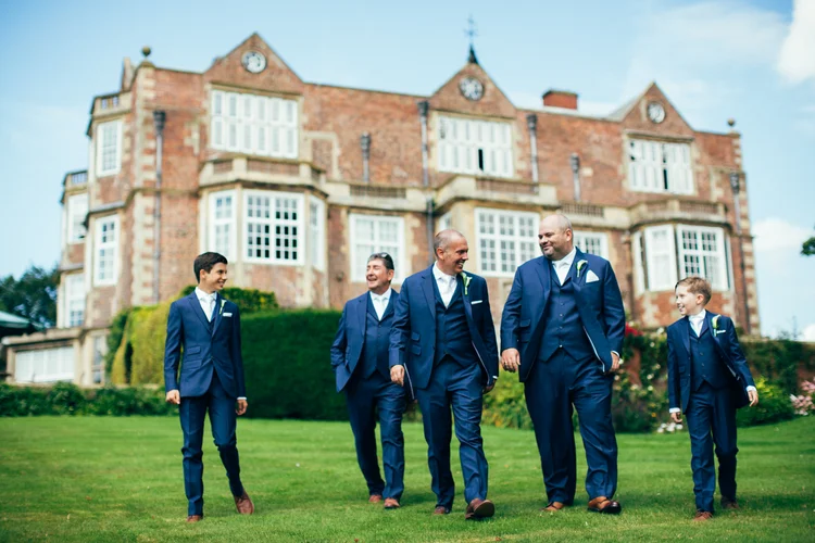 Sarah and Mark's wedding at Goldsborough Hall, Harrogate — photo 21 of 91