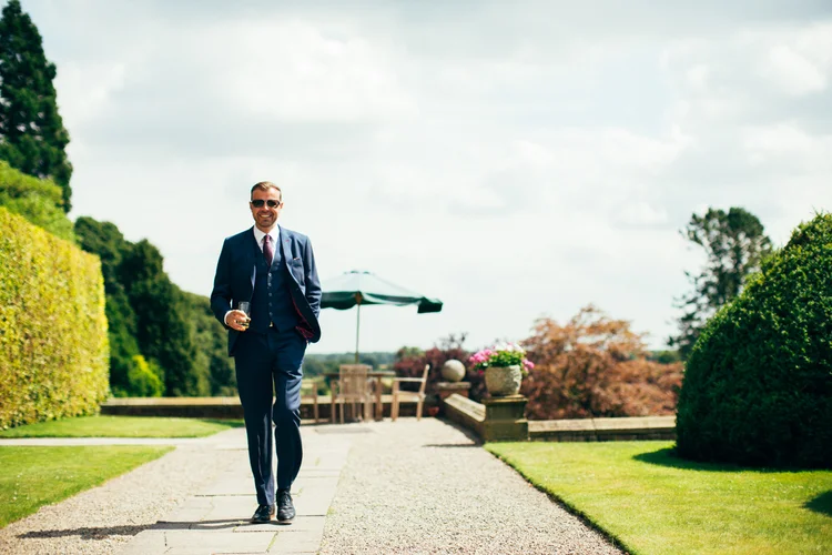 Sarah and Mark's wedding at Goldsborough Hall, Harrogate — photo 25 of 91