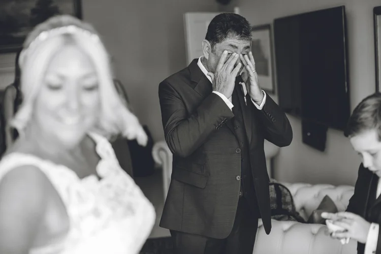 Sarah and Mark's wedding at Goldsborough Hall, Harrogate — photo 29 of 91