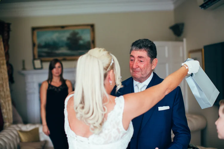 Sarah and Mark's wedding at Goldsborough Hall, Harrogate — photo 30 of 91