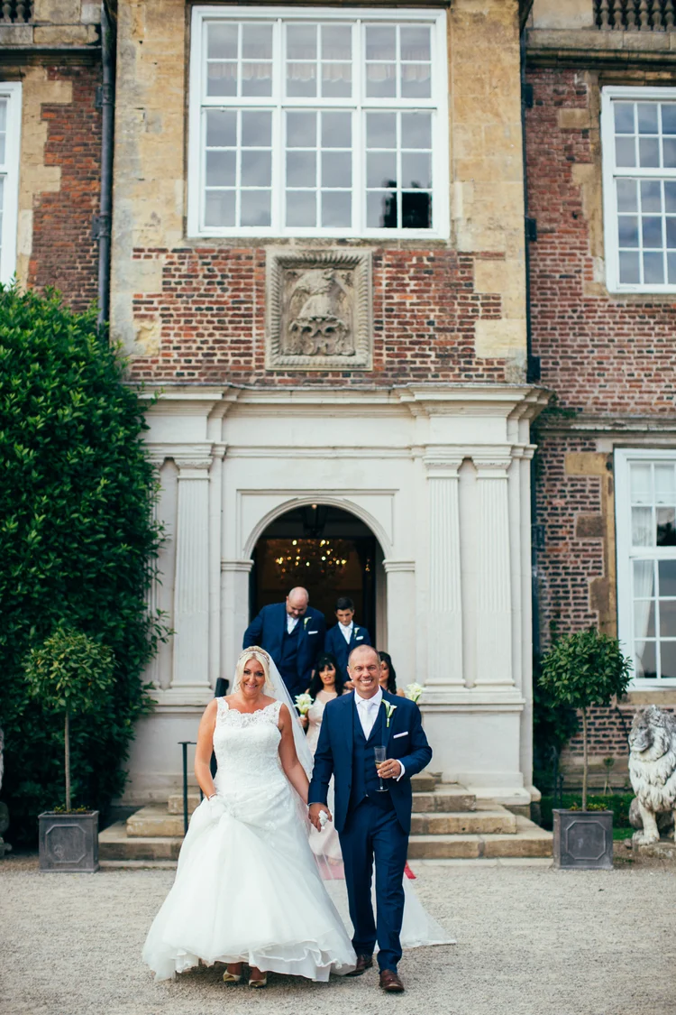 Sarah and Mark's wedding at Goldsborough Hall, Harrogate — photo 39 of 91