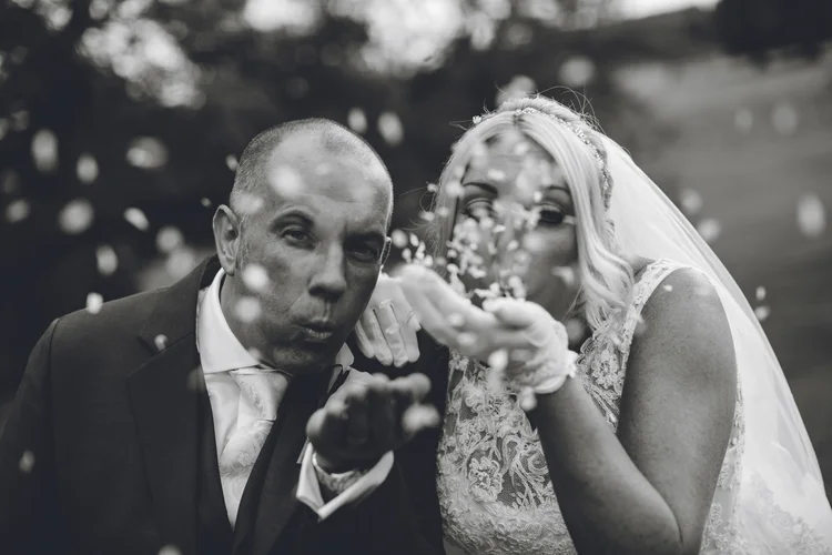 Sarah and Mark's wedding at Goldsborough Hall, Harrogate — photo 41 of 91