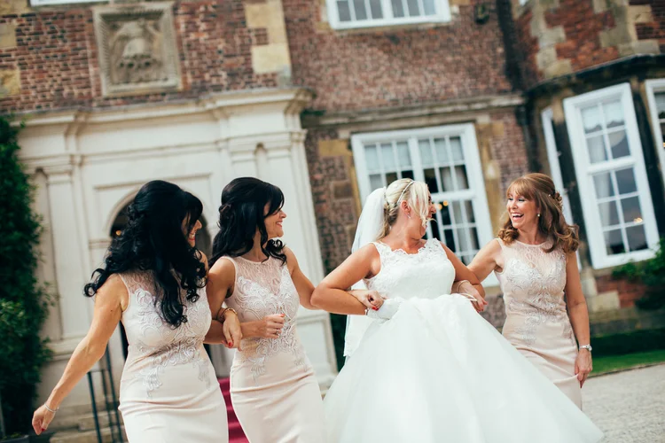Sarah and Mark's wedding at Goldsborough Hall, Harrogate — photo 44 of 91