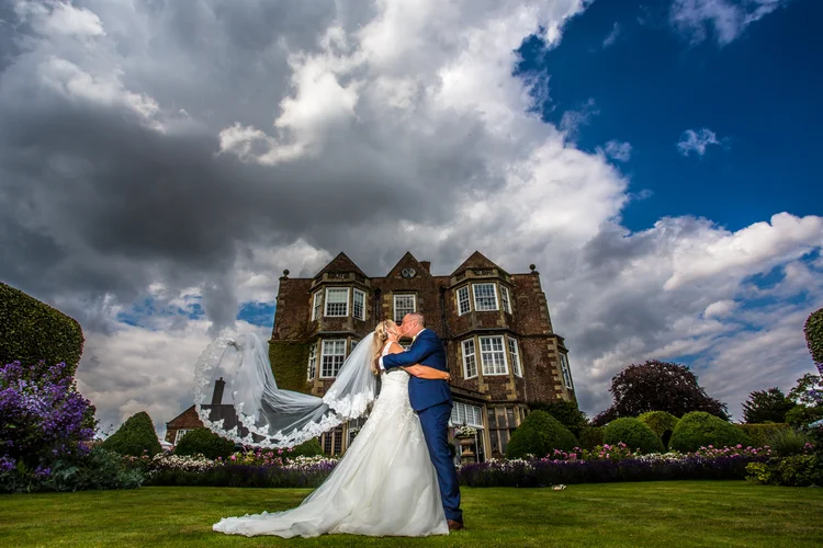 Sarah and Mark's wedding at Goldsborough Hall, Harrogate — photo 51 of 91