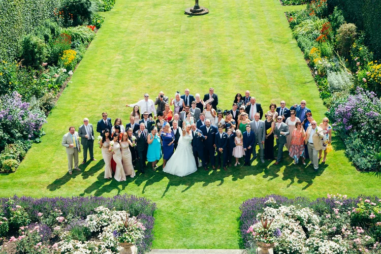 Sarah and Mark's wedding at Goldsborough Hall, Harrogate — photo 50 of 91