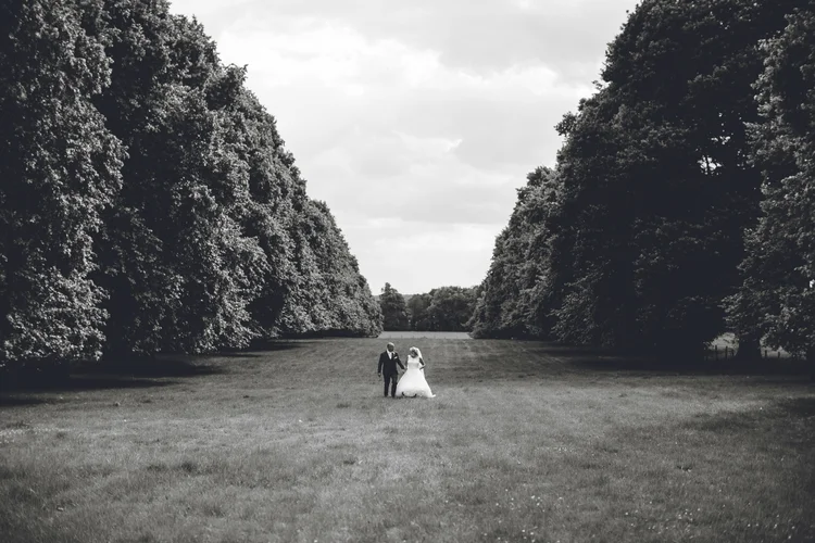Sarah and Mark's wedding at Goldsborough Hall, Harrogate — photo 53 of 91