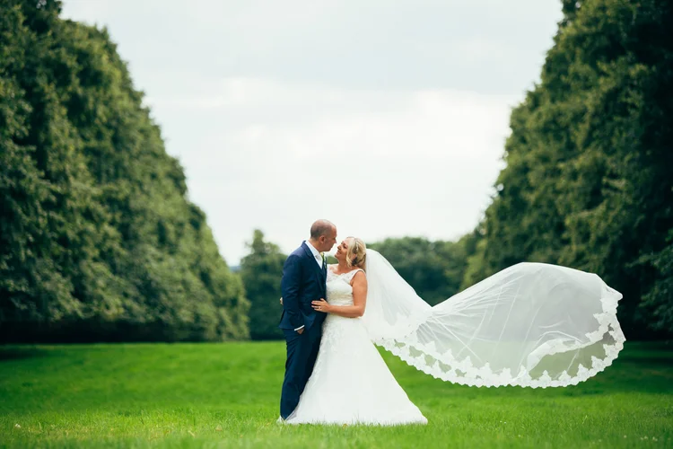 Sarah and Mark's wedding at Goldsborough Hall, Harrogate — photo 54 of 91