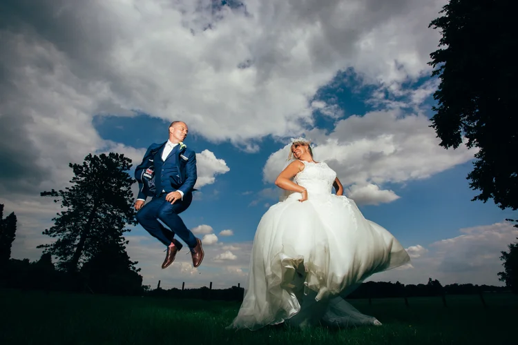 Sarah and Mark's wedding at Goldsborough Hall, Harrogate — photo 55 of 91