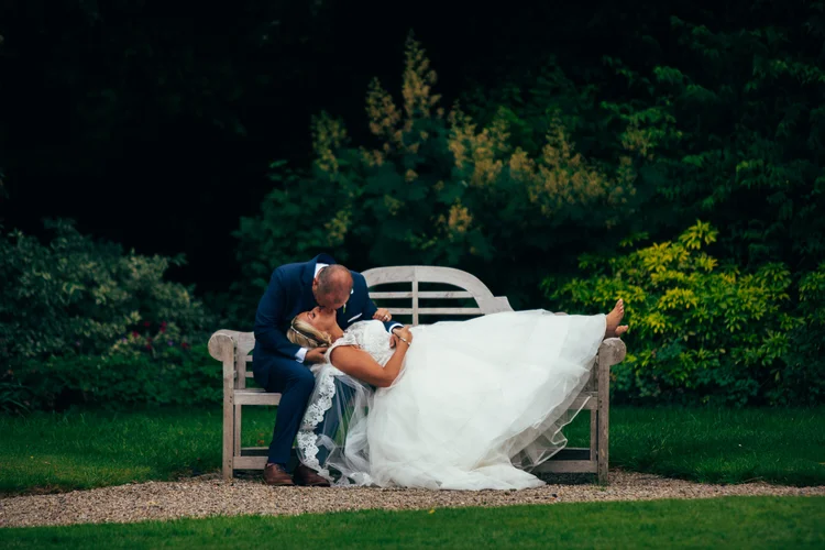 Sarah and Mark's wedding at Goldsborough Hall, Harrogate — photo 56 of 91