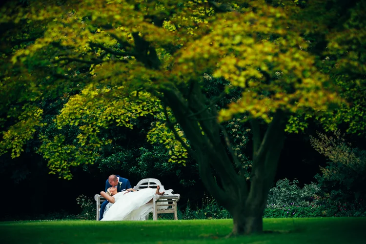 Sarah and Mark's wedding at Goldsborough Hall, Harrogate — photo 57 of 91