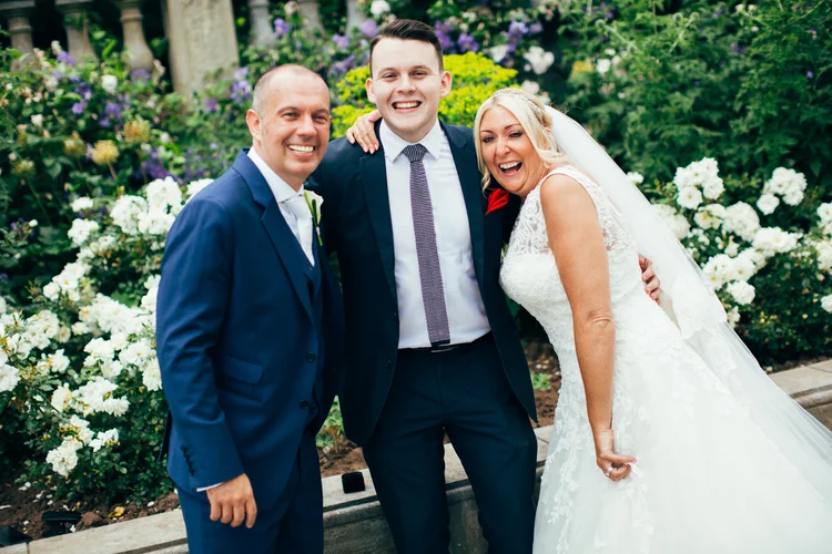 Sarah and Mark's wedding at Goldsborough Hall, Harrogate — photo 61 of 91