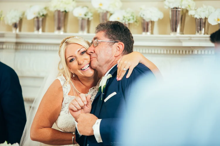 Sarah and Mark's wedding at Goldsborough Hall, Harrogate — photo 62 of 91