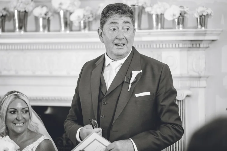 Sarah and Mark's wedding at Goldsborough Hall, Harrogate — photo 63 of 91