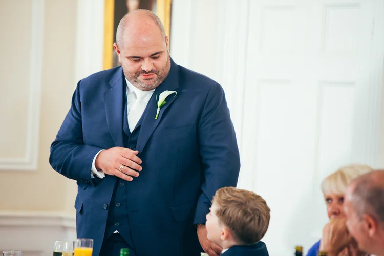 Sarah and Mark's wedding at Goldsborough Hall, Harrogate — photo 65 of 91
