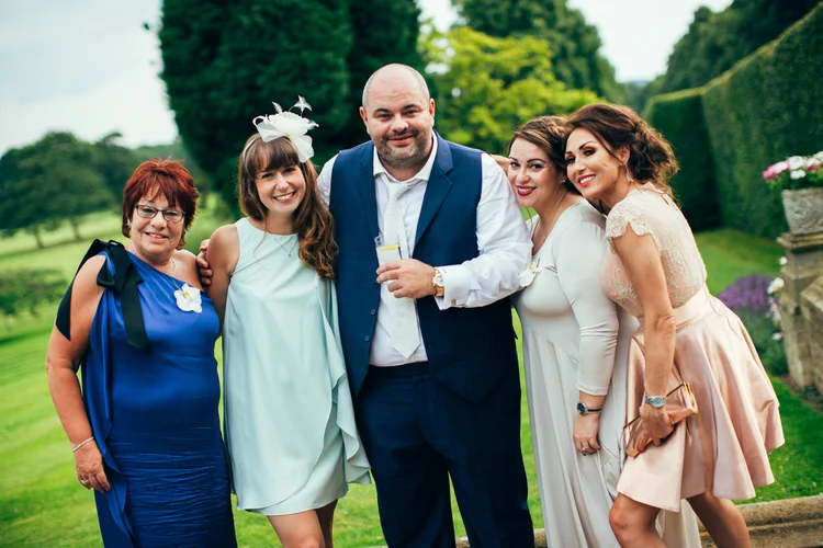 Sarah and Mark's wedding at Goldsborough Hall, Harrogate — photo 74 of 91