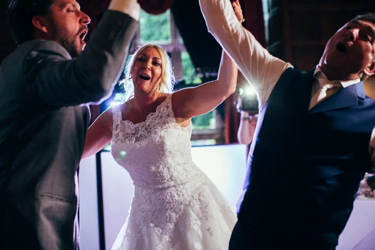 Sarah and Mark's wedding at Goldsborough Hall, Harrogate — photo 85 of 91