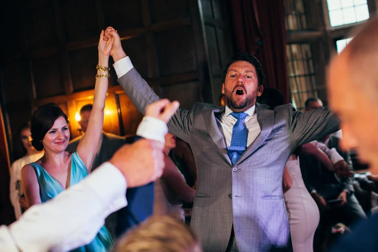 Sarah and Mark's wedding at Goldsborough Hall, Harrogate — photo 86 of 91