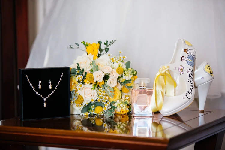 Claire and Paul's wedding at Wortley Hall, South Yorkshire — photo 4 of 70