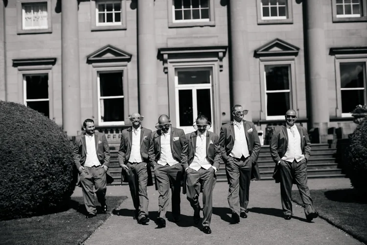 Claire and Paul's wedding at Wortley Hall, South Yorkshire — photo 11 of 70