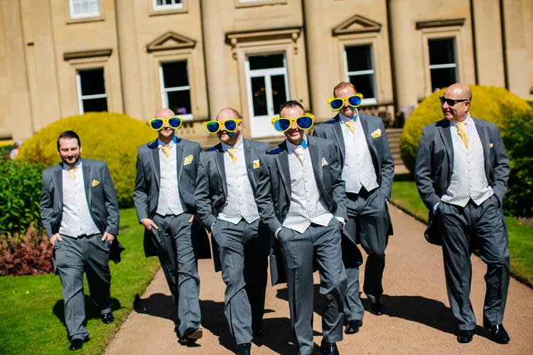 Claire and Paul's wedding at Wortley Hall, South Yorkshire — photo 12 of 70