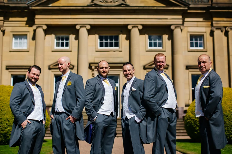 Claire and Paul's wedding at Wortley Hall, South Yorkshire — photo 13 of 70