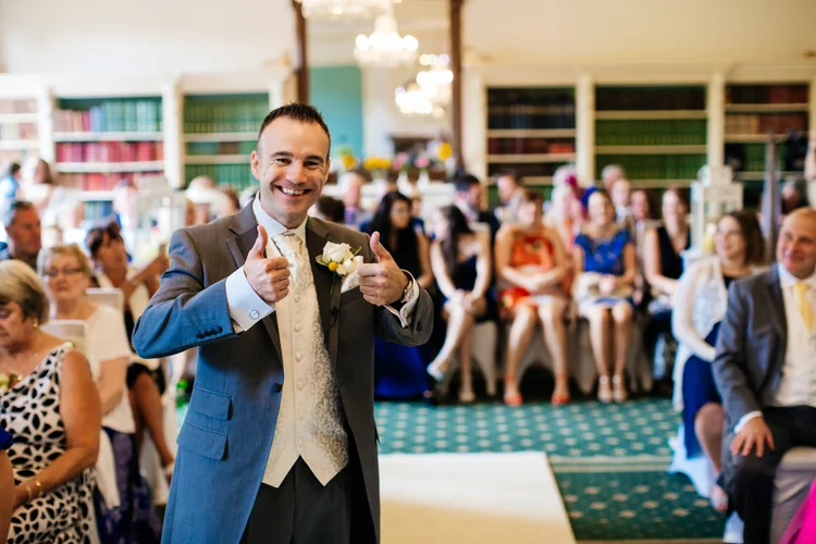 Claire and Paul's wedding at Wortley Hall, South Yorkshire — photo 27 of 70