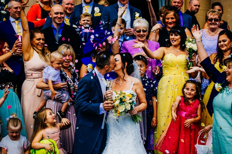 Claire and Paul's wedding at Wortley Hall, South Yorkshire — photo 32 of 70