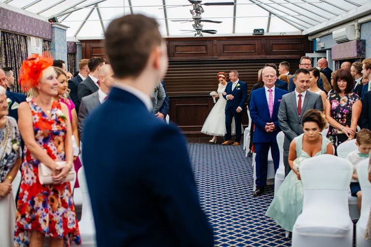 Kirsty and Arron's wedding at Carlton Park Hotel, Rotherham — photo 28 of 65