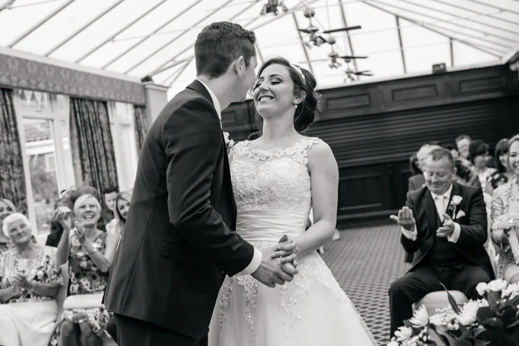 Kirsty and Arron's wedding at Carlton Park Hotel, Rotherham — photo 33 of 65