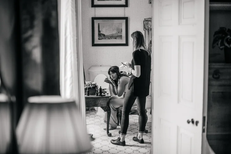 Josie and Bruce's wedding at Sledmere House, Driffield — photo 7 of 101
