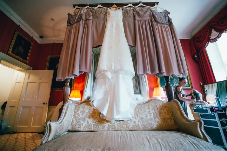 Josie and Bruce's wedding at Sledmere House, Driffield — photo 12 of 101