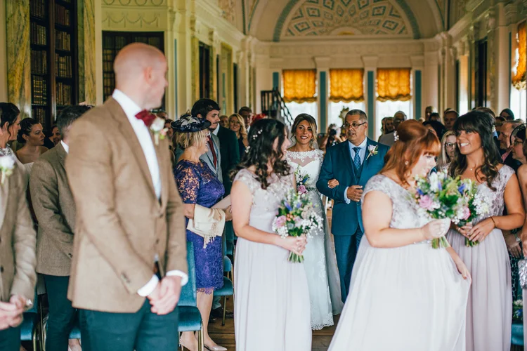 Josie and Bruce's wedding at Sledmere House, Driffield — photo 51 of 101