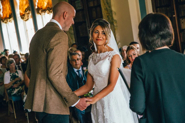 Josie and Bruce's wedding at Sledmere House, Driffield — photo 53 of 101