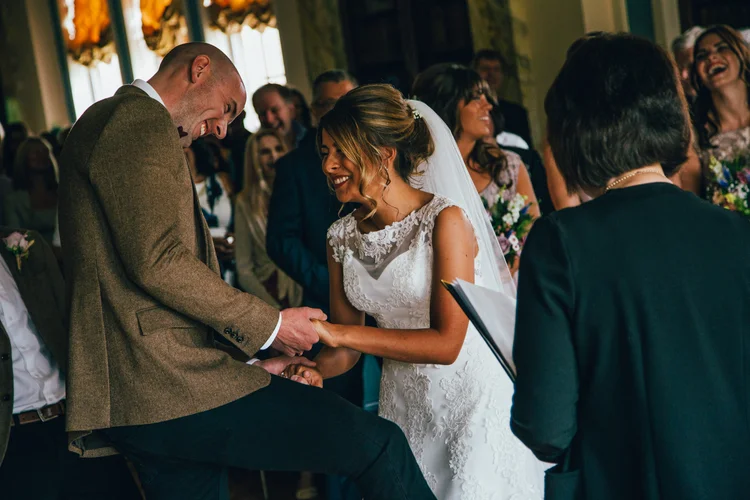 Josie and Bruce's wedding at Sledmere House, Driffield — photo 54 of 101