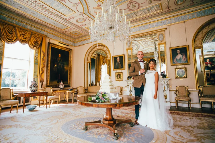 Josie and Bruce's wedding at Sledmere House, Driffield — photo 61 of 101