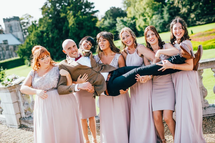 Josie and Bruce's wedding at Sledmere House, Driffield — photo 67 of 101
