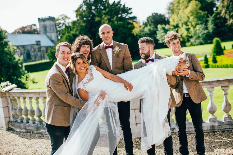 Josie and Bruce's wedding at Sledmere House, Driffield — photo 66 of 101