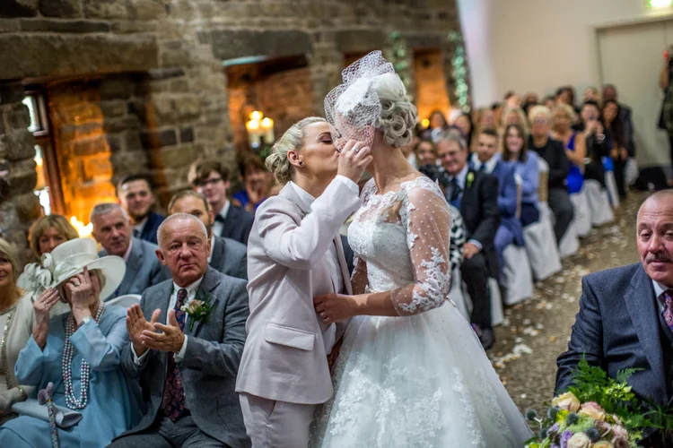 Mel and Grace's wedding at Mosborough Hall, Sheffield — photo 45 of 106