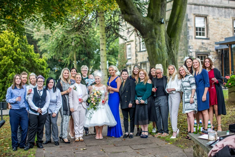 Mel and Grace's wedding at Mosborough Hall, Sheffield — photo 52 of 106