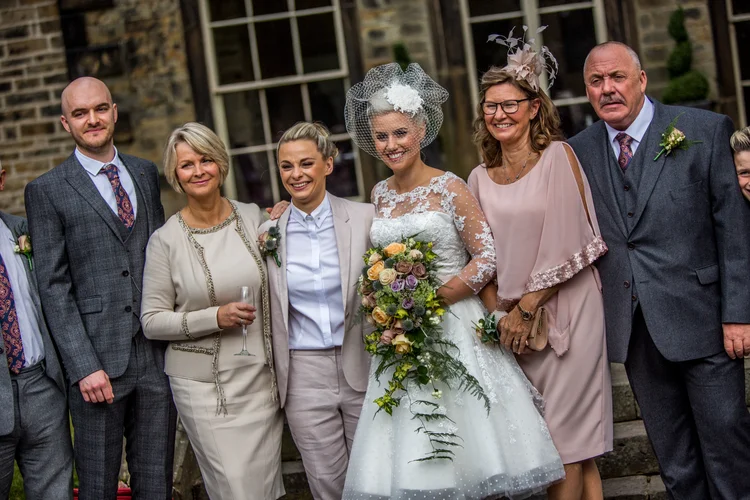 Mel and Grace's wedding at Mosborough Hall, Sheffield — photo 54 of 106