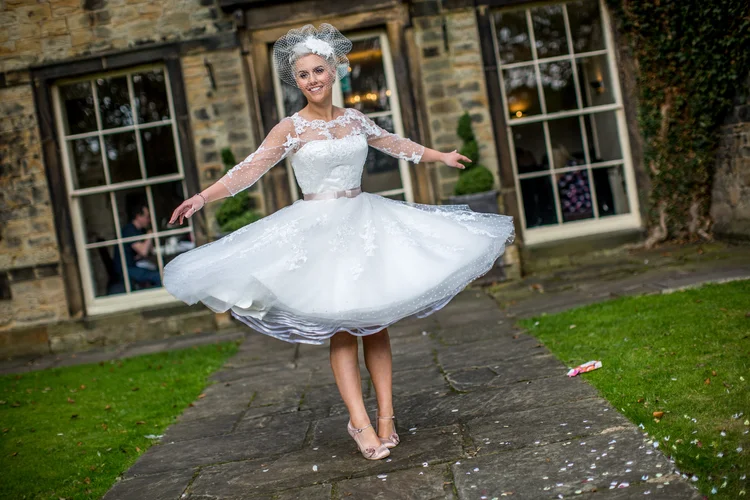 Mel and Grace's wedding at Mosborough Hall, Sheffield — photo 68 of 106