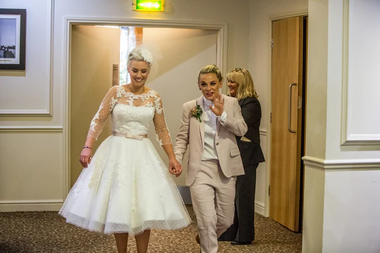 Mel and Grace's wedding at Mosborough Hall, Sheffield — photo 75 of 106